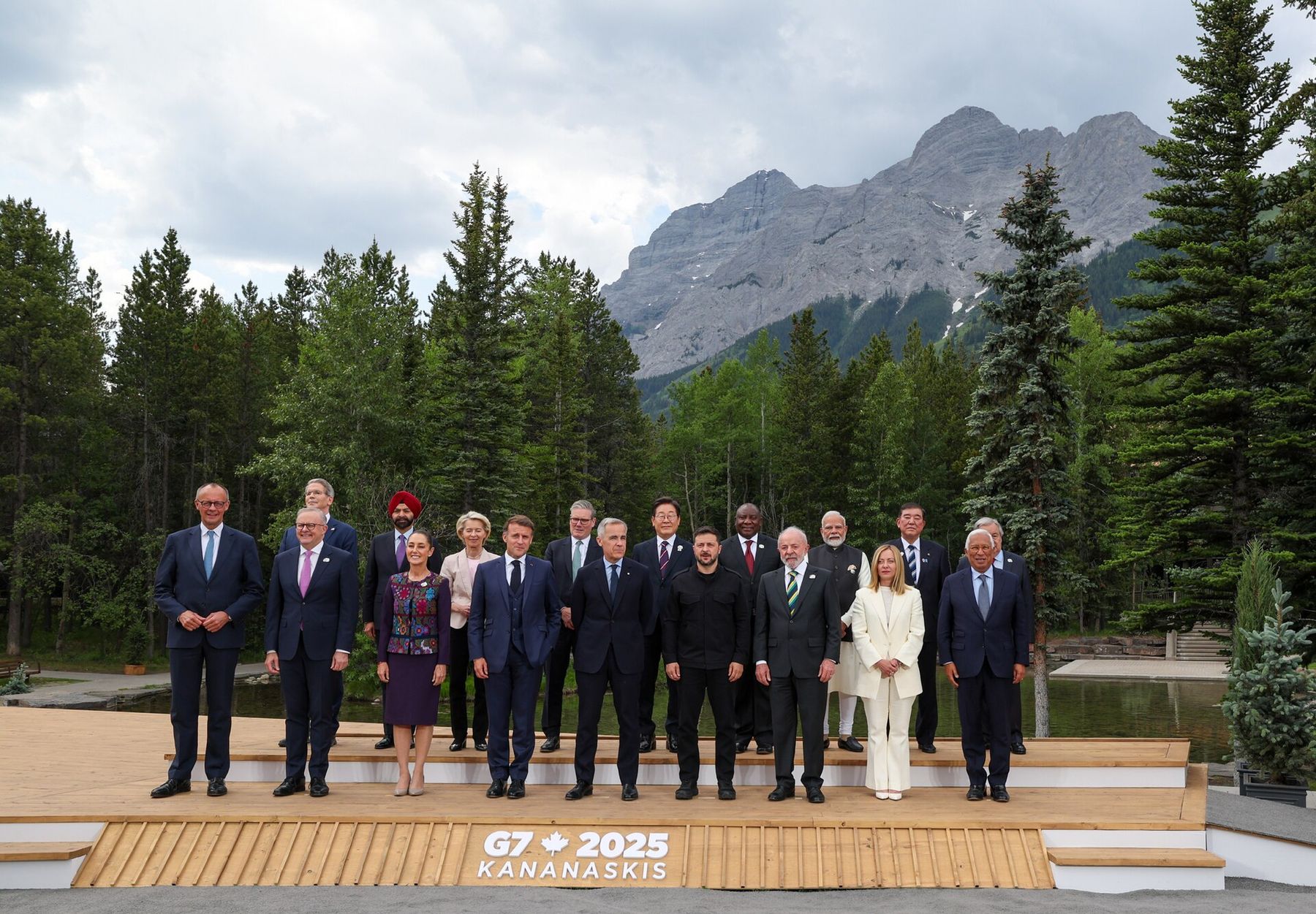 Plenarsaal der G7-Präsidentschaft